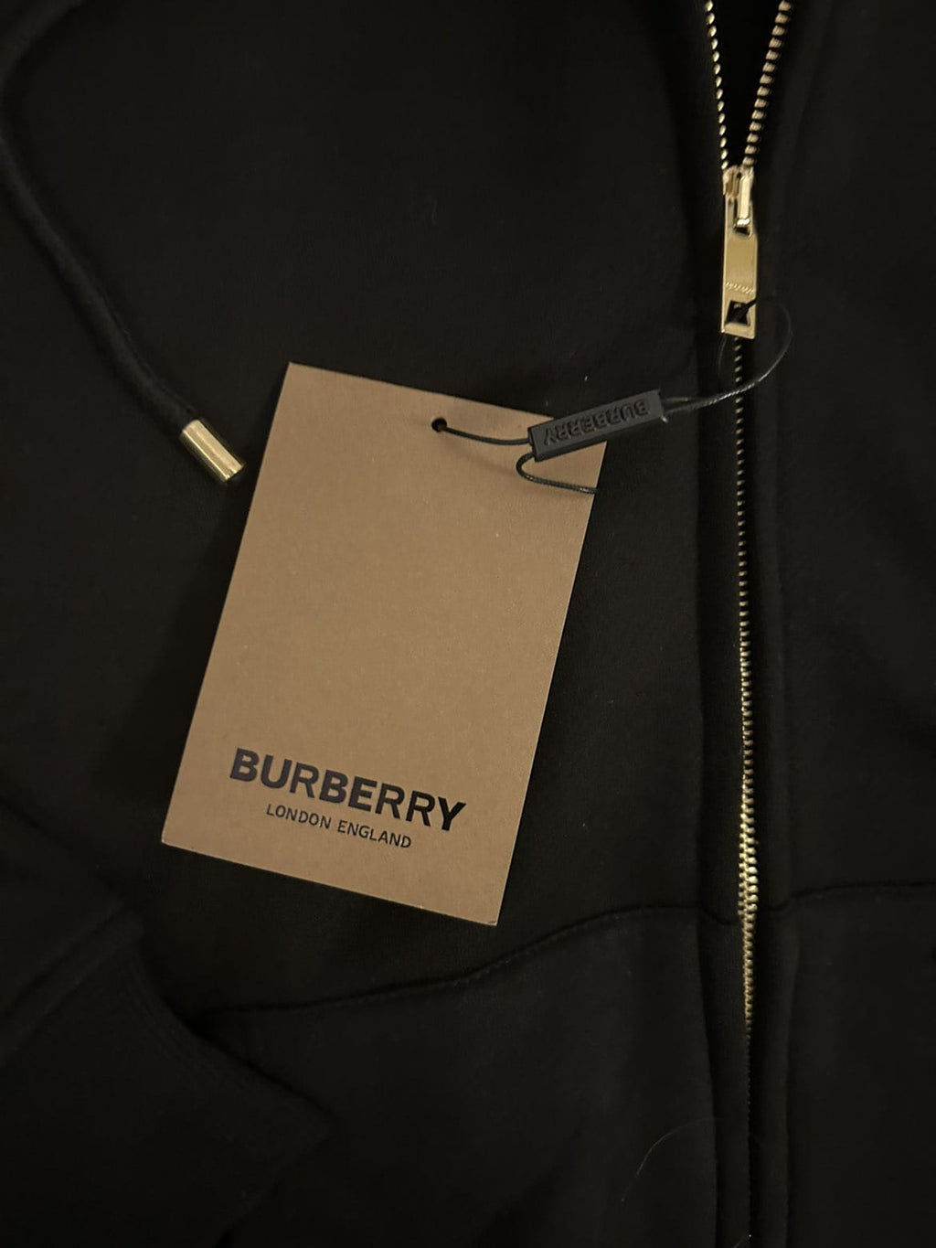 Burberry zip-up hoodie